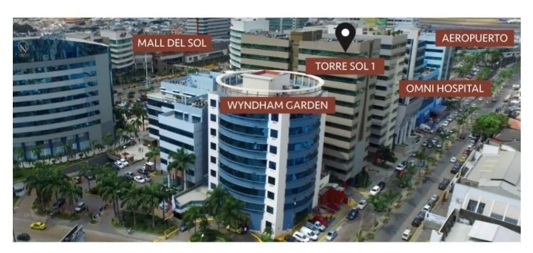 Ecusuites Mall Del Sol Premium 96Parking-Airport Guayaquil